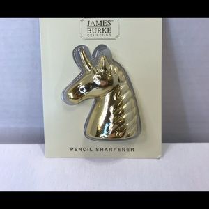 James Burke Collection Unicorn pencil sharpener